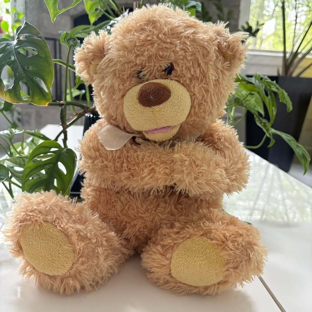 Gund Get Well Soon Bear 15 Inch Tan Plush Stuffed Animal